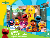 12345 - Best Friends 36pc Giant Floor Puzzle