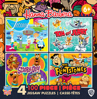 12324 - Hanna-Barbera 4-Pack Puzzles