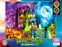 12243 - Spooky Nights 100pc Glow Puzzle