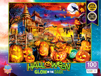 12244 - The Pumpkin Kings 100pc Glow Puzzle