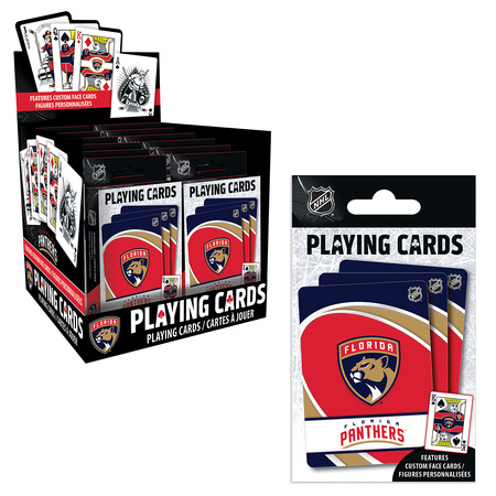 FLP3100 - Panthers Playing Cards