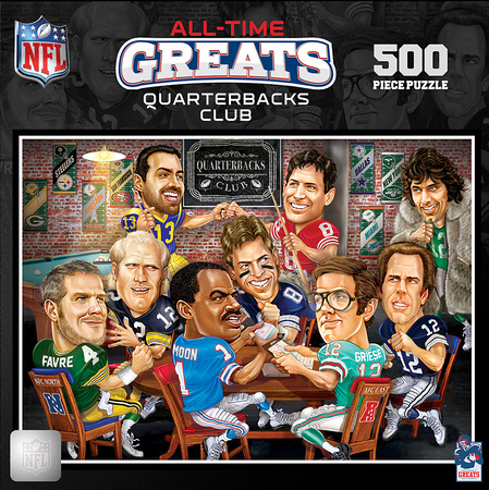 NFL1100 - NFL Quarterbacks Club 500Pc Puzzle