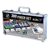 SLB3153 - Blues 300 PC Poker Set with Case