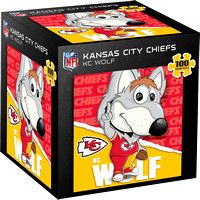 KCC1110 - Chiefs 100 PC Mascot Squzzle