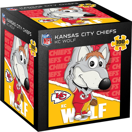 KCC1110 - Chiefs 100 PC Mascot Squzzle