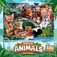 12021 - Forest Friends 100 PC Puzzle