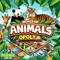 42226 - World of Animals Opoly Junior