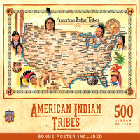 71453.01 - American Indian Tribes 500 PC Puzzle