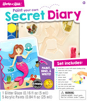 21639.02 - Mermaid Diary Wood Craft Kit