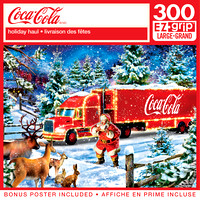32448 - Coca-Cola Holiday Haul 300EZ Grip Puzzle
