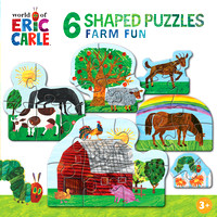 12405 - Farm Fun 6-Pack Shaped Puzzles