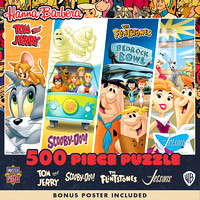 32410 - Hanna-Barbera Collage 500pc Puzzle