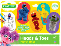 12201 - Sesame Street Heads & Toes Matchables
