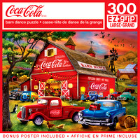 32259 - Coca Cola Barn Dance 300EZ Grip Puzzle