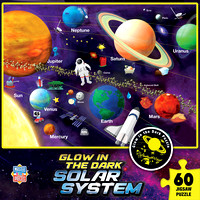 12215.02 - Solar System Glow 60Pc Puzzle