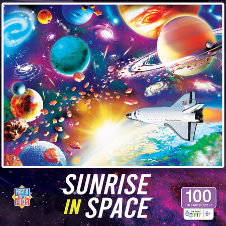 12251.01 - Sunrise in Space 100Pc Puzzle
