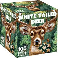 12463 - White Tail Deer 100pc Squzzle
