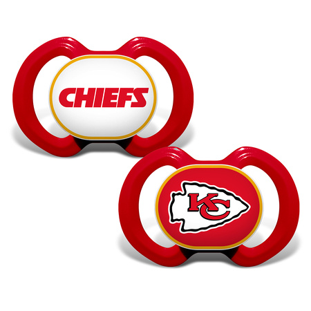 KCC2000 - Chiefs Pacifier 2-Pack