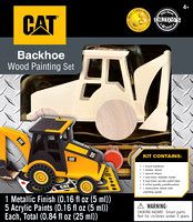21718 - CAT Backhoe Wood Paint Kit