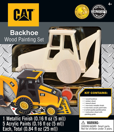 21718 - CAT Backhoe Wood Paint Kit