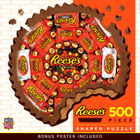 31721.01 - Shaped Reese's Cup 500 PC Puzzle