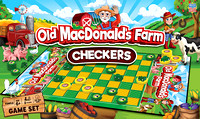 42124.01 - Old MacDonald's Farm Checkers