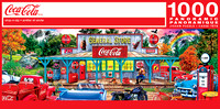 72197 - Coca-Cola Stop-n-Sip 1000Pc Panoramic Puzzle