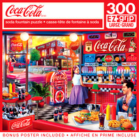 32180 - Coca Cola Soda Fountain 300EZ Grip Puzzle