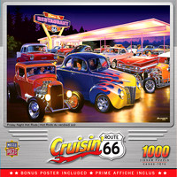 71951 - Cruisin/Route 66 Friday Night Hot Rods 1000 PC Puzzle