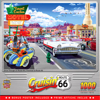 71950 - Cruisin/Route 66 Drive Through on Rt 66 1000 PC Puzzle