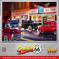 71514 - Cruisin/Route 66 Phil's Diner 1000 PC Puzzle