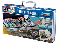 42239 - Route 66 Poker Set 300Pc