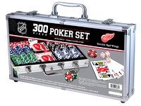 DRW3153 - Red Wings 300 PC Poker Set with Case