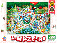 12256 - Snow Globe Wonderland A-Maze-Ing 200Pc Puzzle