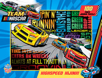 12336 - NASCAR Highspeed Hijinx 100Pc Puzzle