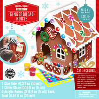 21847 - Gingerbread House Wood Paint Kit