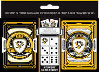 PPS3230 - Penguins 2-Pack Playing Cards w/Dice Set