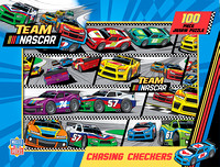 12337 - NASCAR Chasing Checkers 100Pc Puzzle