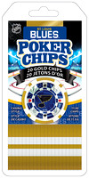 SLB3130 - Blues 20Pc Poker Chips