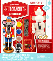 21644 - Mouse King Nutcracker Wood Paint Kit