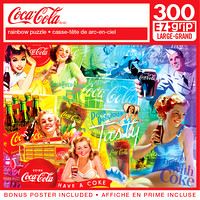 32260 - Coca-Cola Rainbow 300EZ Grip Puzzle