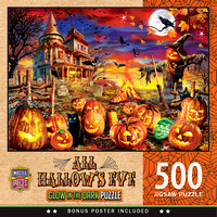 31991 - All Hallow's Eve 500Pc Glow Puzzle